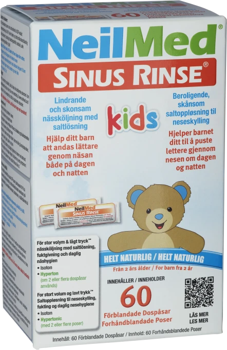 NeilMed Sinus Rinse Kids Saltpåsar Refill 60st NeilMed