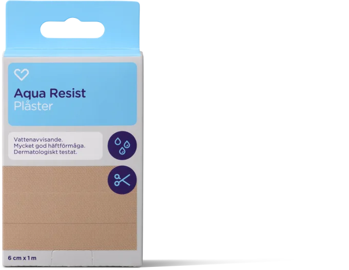 Hjärtats Plåster Aqua Resist 6cm x 1m 1st Hjärtats