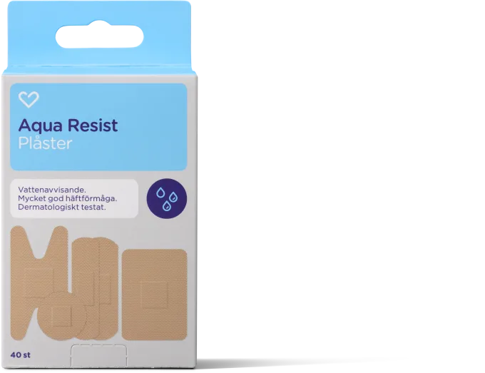 Hjärtats Plåster Aqua Resist 40st Hjärtats