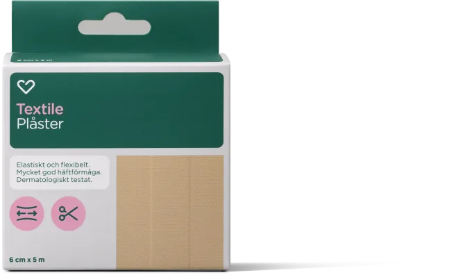 Hjärtats Plåster Textile Hjärtats