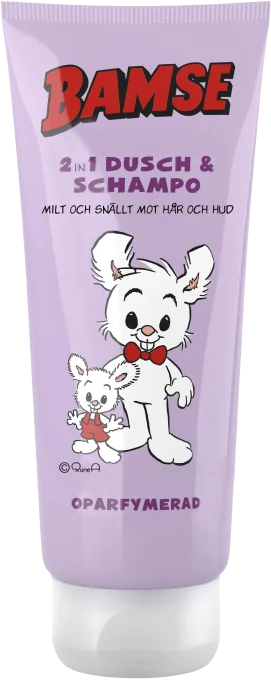 Bamse 2in 1 Dusch & Schampo 200 ml Bamse