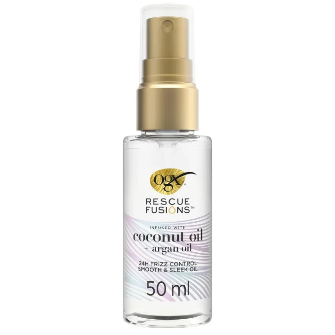 OGX Rescue Fusions 24hr Frizz Control Smooth and Sleek Oil 50 ml Ogx