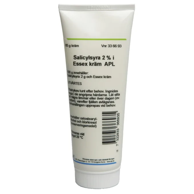 Salicylsyra 2% i Essex Kräm APL 85 g Apl
