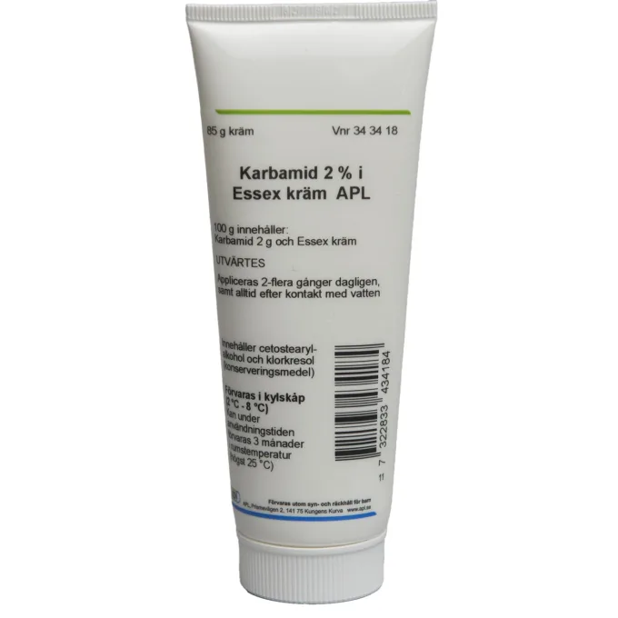 Karbamid 2% i Essex Kräm APL 85 g Apl