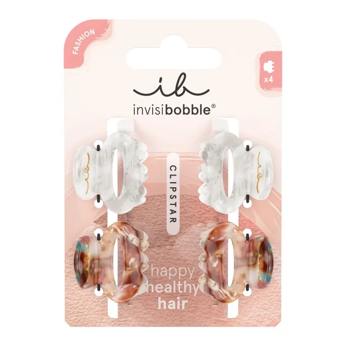 Invisibobble Clipstar Petit Bijoux S 4 st Invisibobble