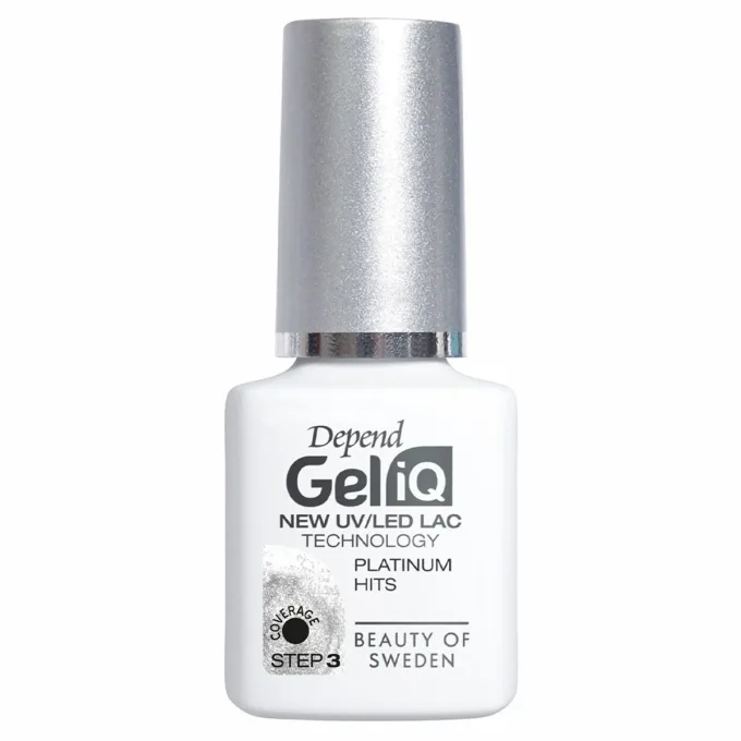 Depend Gel iQ Gelnagellack 5 ml Platinum Hits Depend