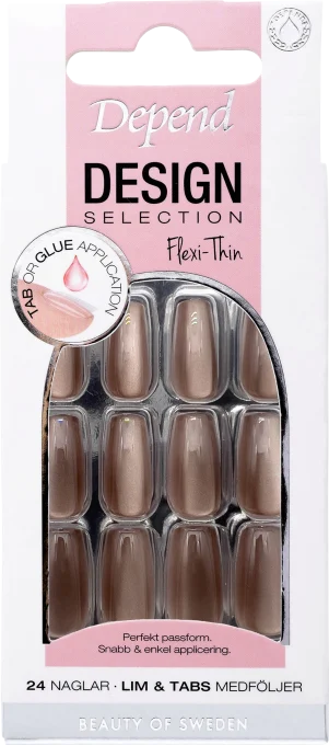 Depend Design Selection 24 st Royal Greige Short Coffin Depend