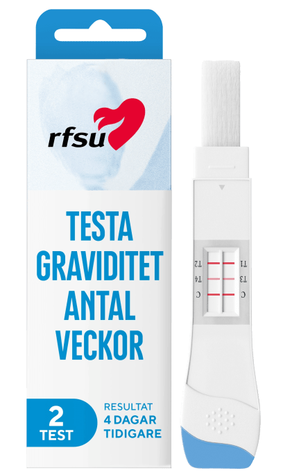 RFSU Weeks Graviditetstest Veckoindikator 2-pack Rfsu
