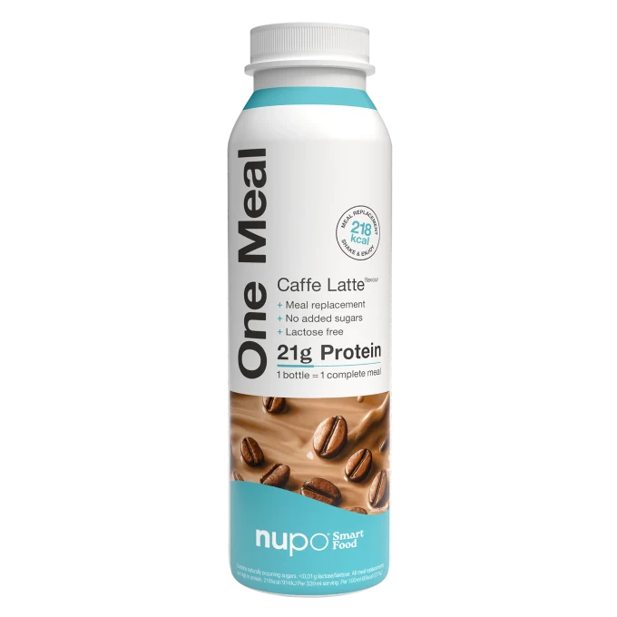 Nupo One Meal +Prime Caffe Latte Laktosfri 330ml Nupo