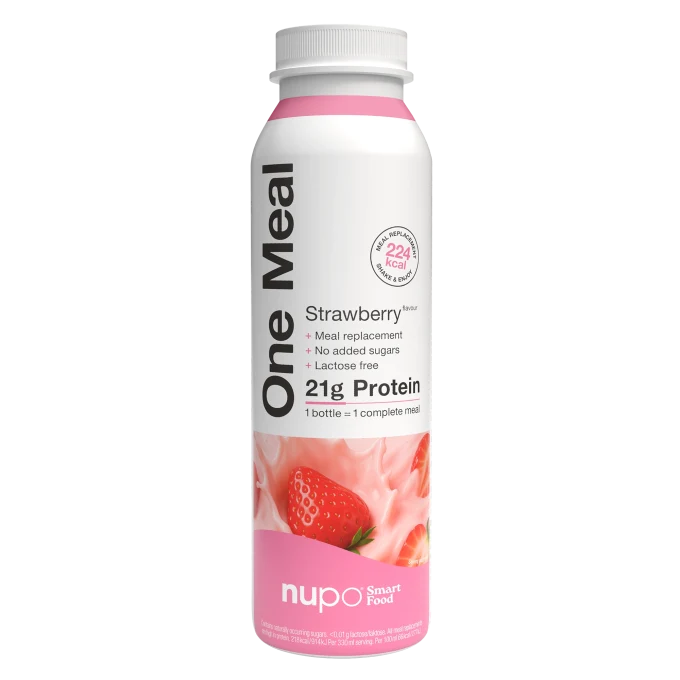 Nupo One Meal +Prime Strawberry Laktosfri 330ml Nupo