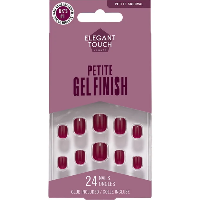Elegant Touch Petite Nails Cherry Wine Elegant Touch