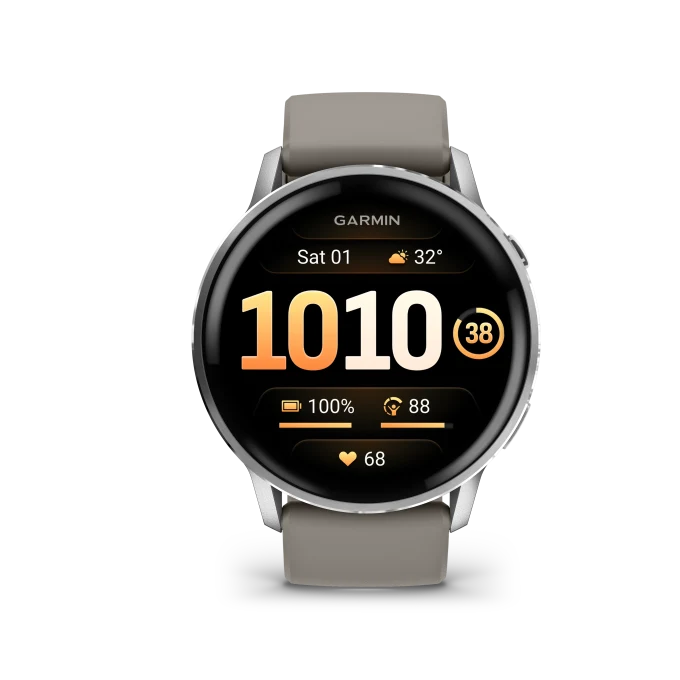 Garmin Venu 4 Black + Silver/Gray 45 mm Garmin