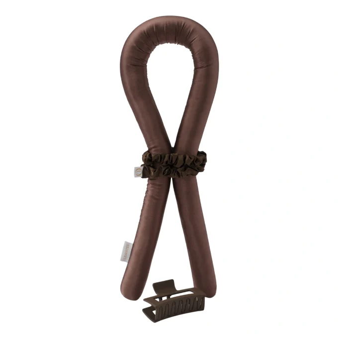 Lenoites Heatless Curls in Mulberry Silk Medium Brown Lenoites