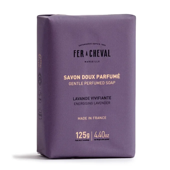 Fer à Cheval Fast Tvål Energising Lavender 125 g Fer a Cheval