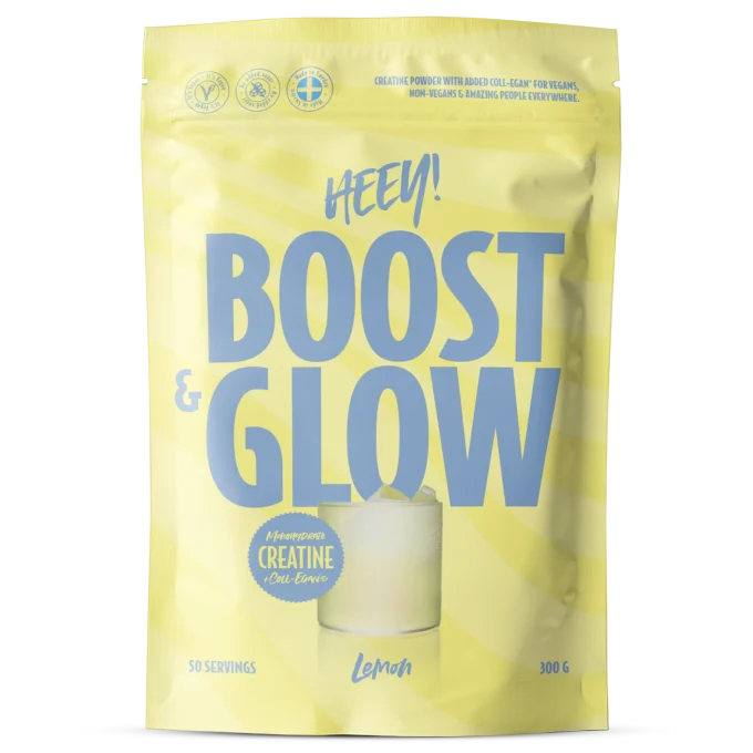 Heey! Boost & Glow Kreatin + Coll-egan® Citron 300 g Heey!