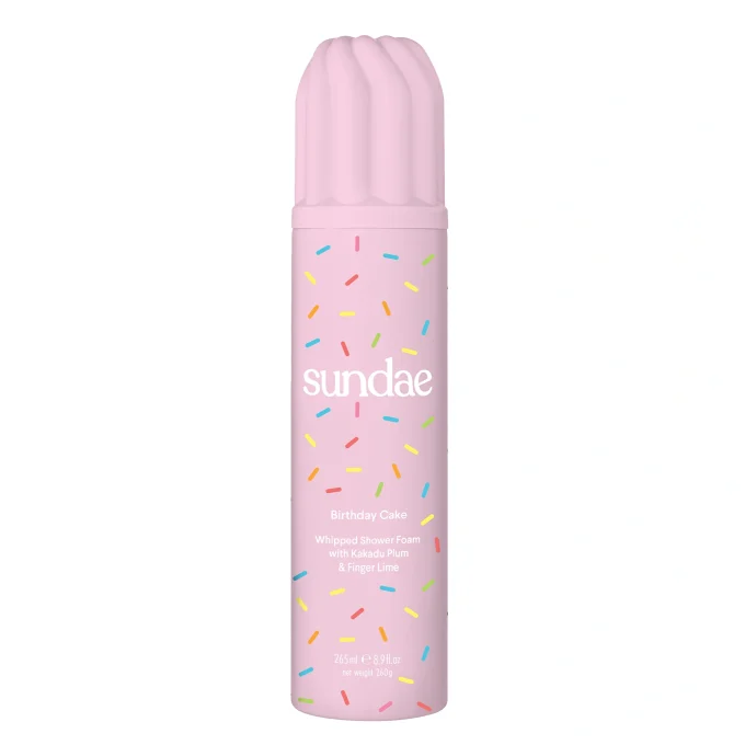 Sundae Body Foaming Body Wash Birthday Cake 265 ml Sundae Body