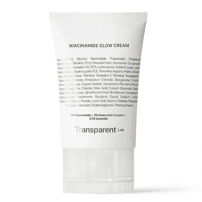 Niche Beauty Lab Transparent Lab Niacinamide Glow Cream 50 ml Niche Beauty Lab