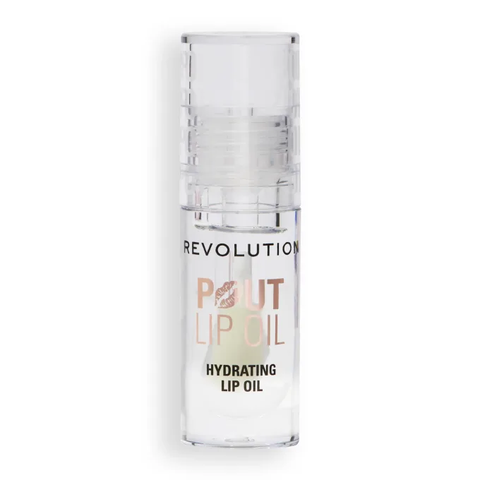 Revolution Beauty London Pout Lip Oil 4,6 ml Lychee Clear Revolution Beauty London