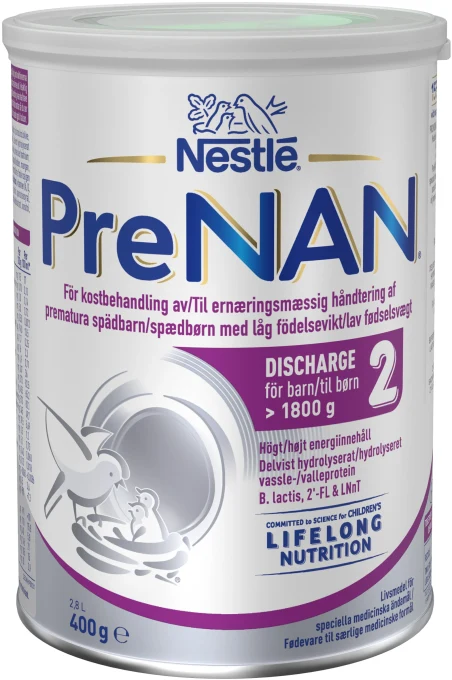 PreNAN Discharge pulver 400 g Nan