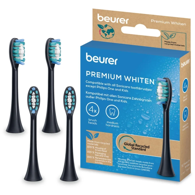 Beurer SC Premium Whiten Brush Heads 4-pack Beurer