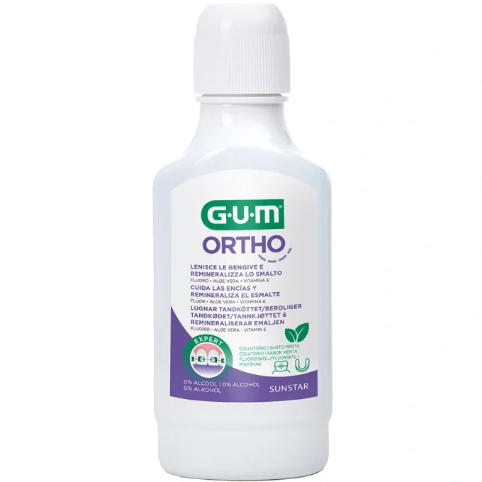 GUM Ortho Munskölj 300 ml Gum