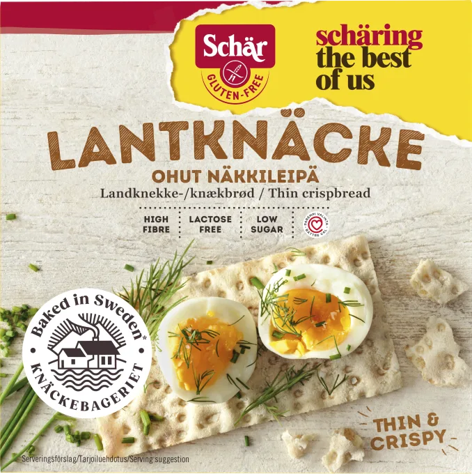 Schär Glutenfritt Lantknäcke 230 g Schär