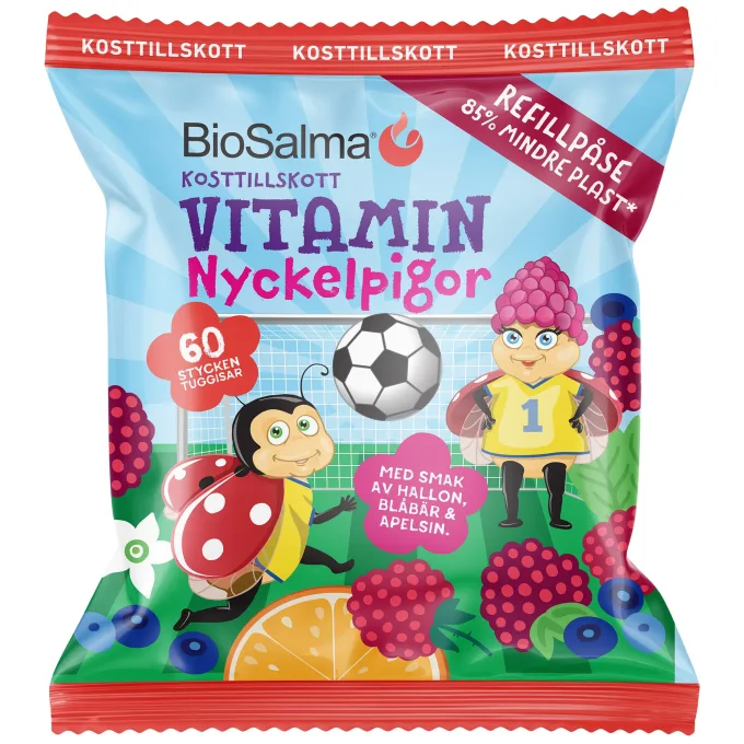 Biosalma Nyckelpiga Refill 60 st BioSalma