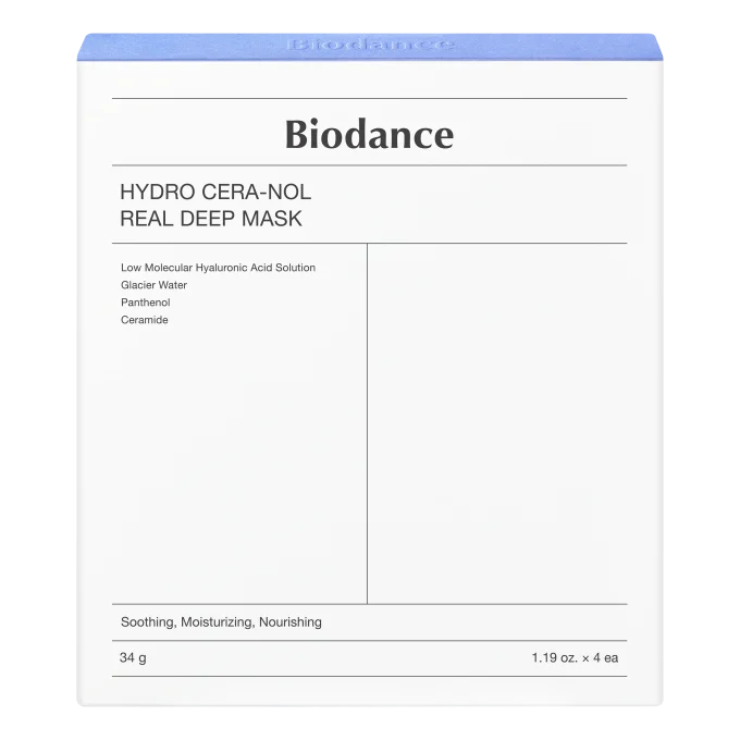 Biodance Hydro Cera-Nol Real Deep Mask 1 box Biodance
