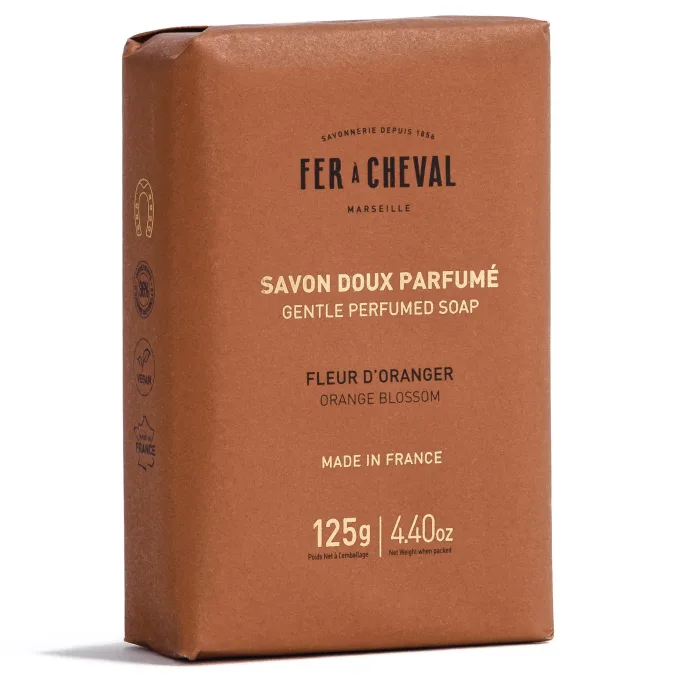 Fer à Cheval Fast Tvål Orange Blossom 125 g Fer a Cheval