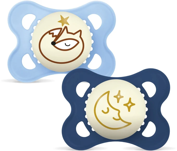 MAM Original Night Napp 0-6 mån Blue Mam