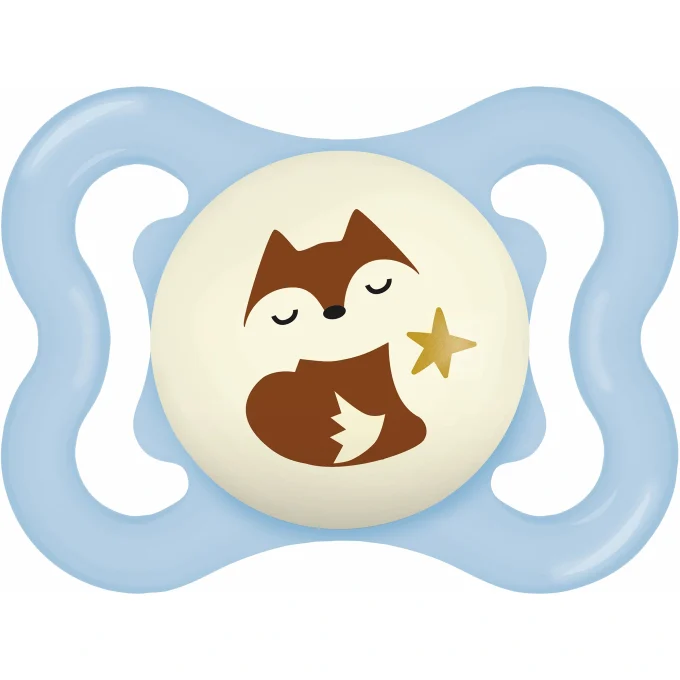 MAM Supreme Night Napp Silk Blue 0-6 mån Mam