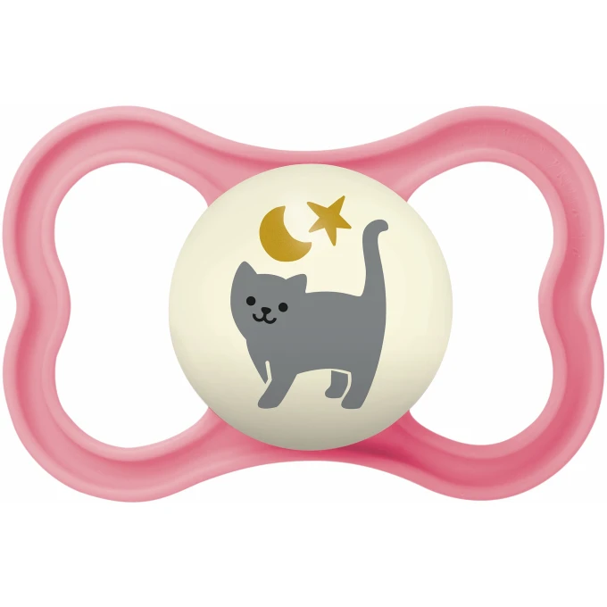 MAM Supreme Night Napp 16-36 mån Silk Box H Pink Mam