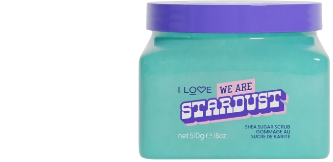 I LOVE We Are Stardust Shea Sugar Scrub 510 g I Love...