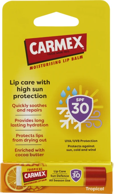 Carmex Stick  Tropical SPF 30 4.25 g Carmex