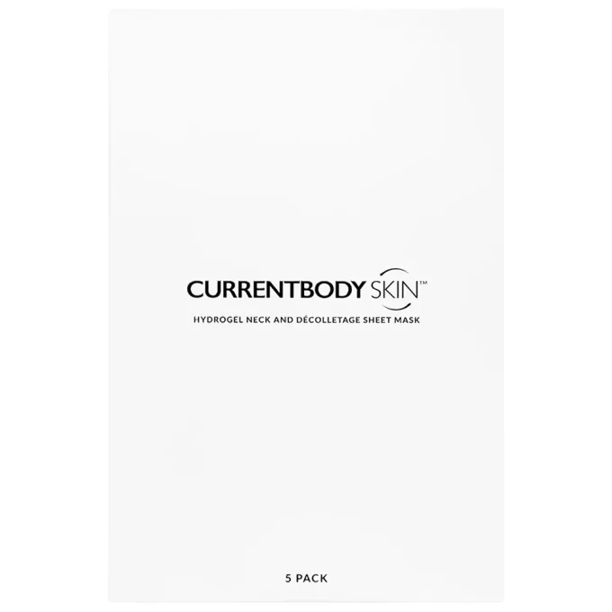 CurrentBody Skin Hydrogel Neck and Dec Mask 5-pack CurrentBody