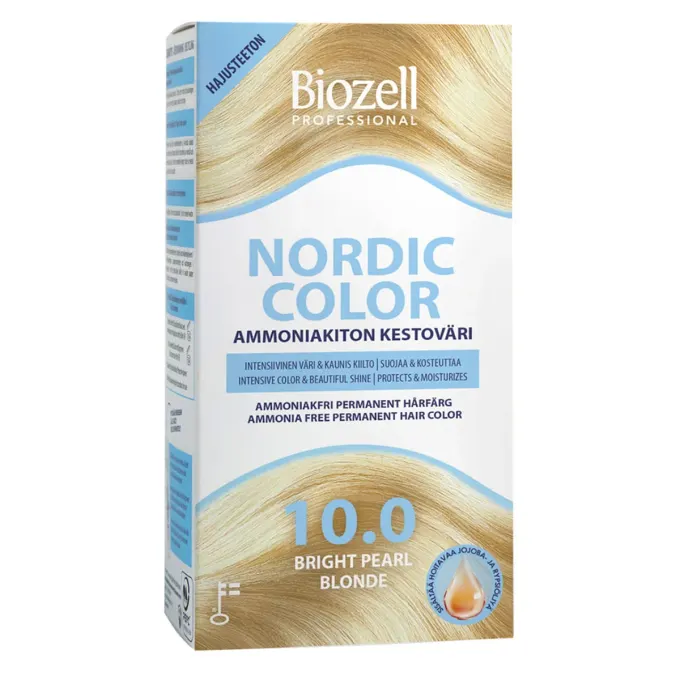 Biozell Professional Nordic Color 10.0 Bright Pearl Blonde Biozell 