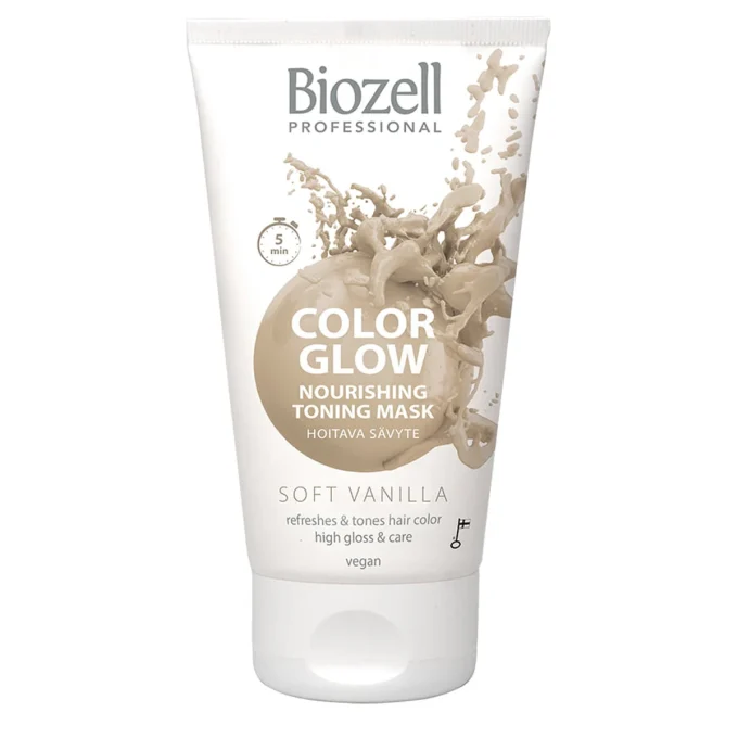 Biozell Color Glow Nourishing Toning Mask 150 ml Soft Vanilla Biozell 