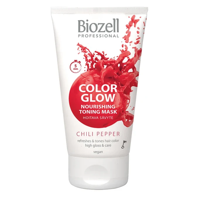 Biozell Color Glow Nourishing Toning Mask 150 ml Chili Pepper Biozell 
