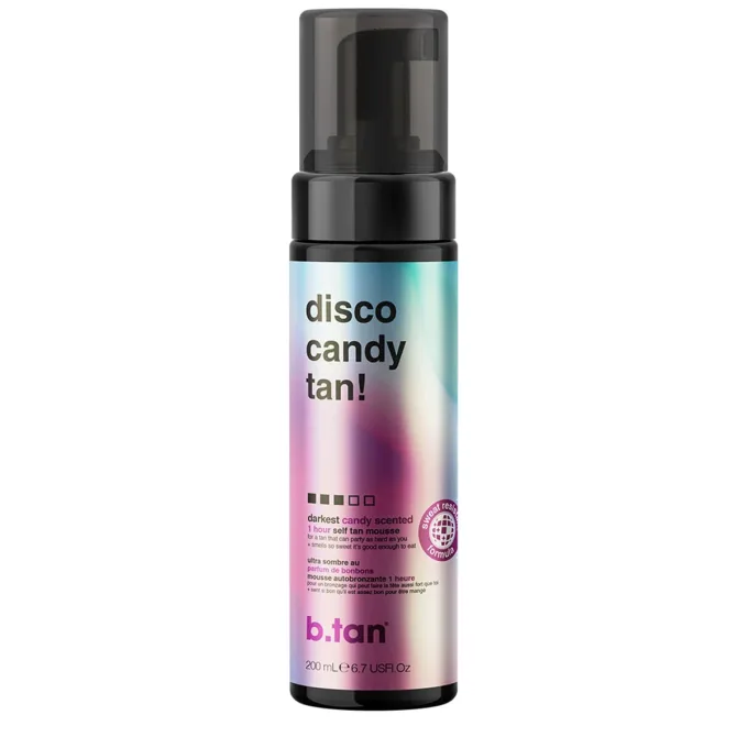 b.tan Disco Candy Tan! Self Tan Mousse 200 ml b.tan