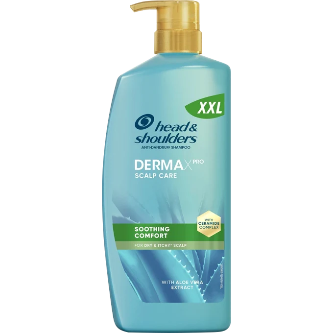 Head & Shoulders DermaXPro Soothing Comfort Schampo 800 ml Head & shoulders