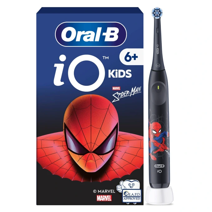 Oral-B iO 6+ Kids Marvel Spider-Man Eltandborste 1 tandborsthuvud Oral-B