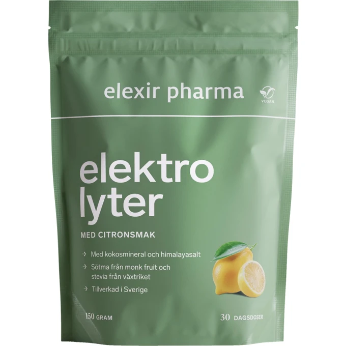 Elexir Pharma Elektrolyter Citron 150 g Elexir Pharma