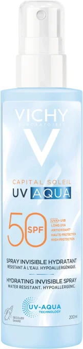 Vichy Capital Soleil UV-Aqua Hydrating Invisible Spray SPF50 200ml Vichy