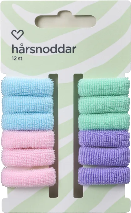 Hjärtats Barn Hårsnoddar 12st​ Hjärtats