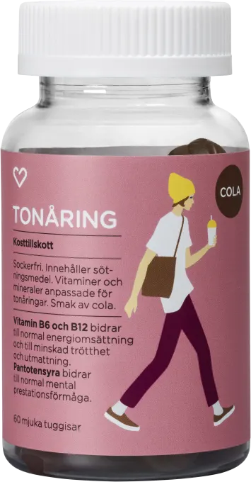 Hjärtats Multivitamin Tonåring Tuggis 60st Hjärtats