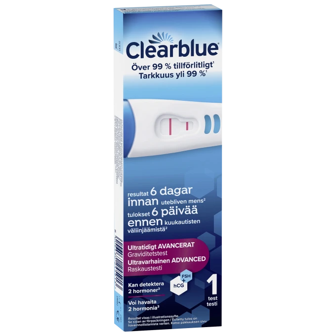 Clearblue Ultratidigt Graviditetstest 1 st Clearblue