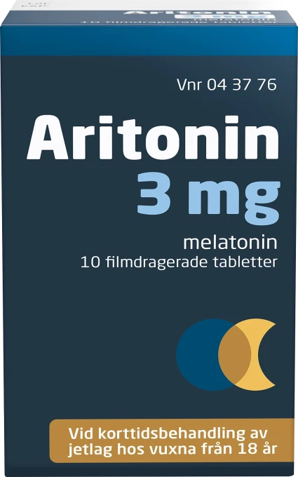 Aritonin Filmdragerad Tablett 3 mg Burk 10 tabletter Aritonin