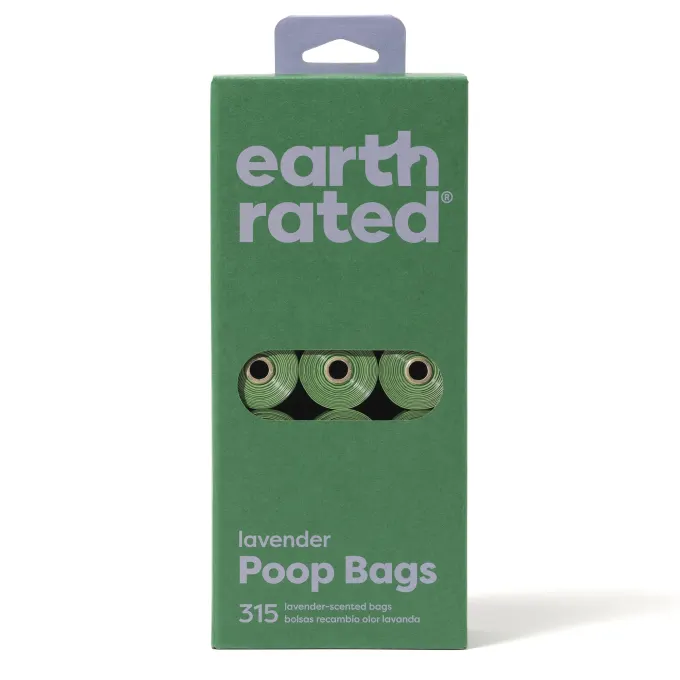 Earth Rated Poop Bags Refill 21-pack Lavender Earthrated