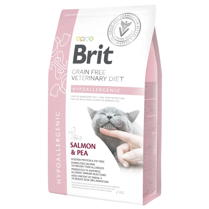 Brit Grain-Free Veterinary Diet Cat Hypoallergenic 2 kg Brit Veterinary Diet