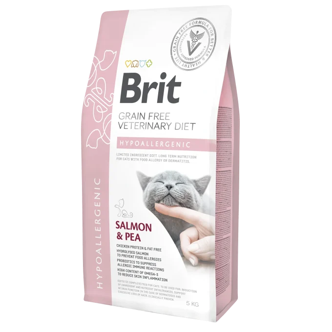 Brit Grain-Free Veterinary Diet Cat Hypoallergenic 5 kg Brit Veterinary Diet